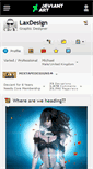 Mobile Screenshot of laxdesign.deviantart.com