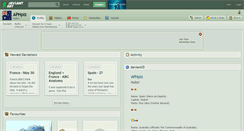 Desktop Screenshot of aphplz.deviantart.com