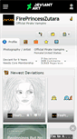 Mobile Screenshot of fireprincesszutara.deviantart.com