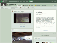 Tablet Screenshot of filmedfame.deviantart.com