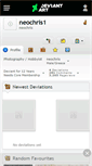 Mobile Screenshot of neochris1.deviantart.com