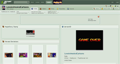 Desktop Screenshot of loveanimeandcartoons.deviantart.com