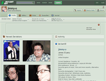 Tablet Screenshot of jimmy-o.deviantart.com