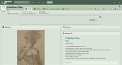 Desktop Screenshot of emikochan-chan.deviantart.com