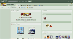 Desktop Screenshot of foxxkrystal.deviantart.com