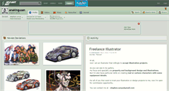 Desktop Screenshot of anakingusan.deviantart.com