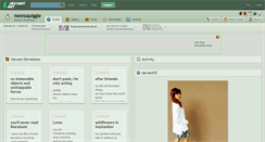 Desktop Screenshot of neonsquiggle.deviantart.com