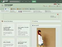 Tablet Screenshot of neonsquiggle.deviantart.com