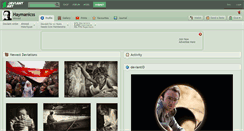 Desktop Screenshot of haymanicss.deviantart.com