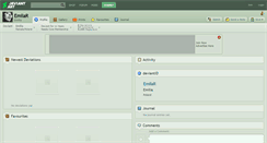Desktop Screenshot of emilar.deviantart.com