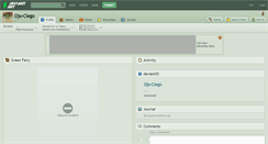 Desktop Screenshot of ojo-ciego.deviantart.com