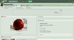Desktop Screenshot of benjamin-hope.deviantart.com