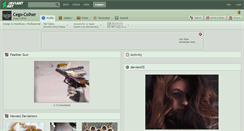 Desktop Screenshot of cego-colher.deviantart.com