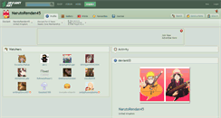 Desktop Screenshot of narutorendan45.deviantart.com