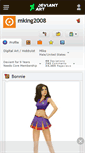 Mobile Screenshot of mking2008.deviantart.com