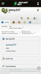 Mobile Screenshot of jonny257.deviantart.com