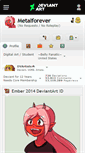 Mobile Screenshot of metalforever.deviantart.com