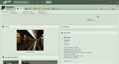 Desktop Screenshot of dimitarc.deviantart.com