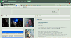Desktop Screenshot of kaorumoongoddess.deviantart.com