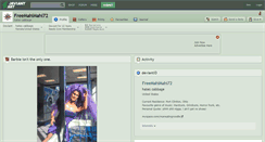 Desktop Screenshot of freemahimahi72.deviantart.com