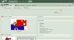 Desktop Screenshot of barango.deviantart.com