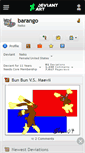 Mobile Screenshot of barango.deviantart.com