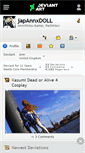 Mobile Screenshot of japannxdoll.deviantart.com