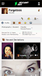 Mobile Screenshot of forget666.deviantart.com