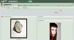 Desktop Screenshot of gotikamente.deviantart.com