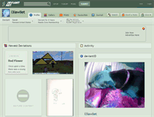 Tablet Screenshot of l3lawliet.deviantart.com
