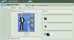 Desktop Screenshot of digimon-fans-unite.deviantart.com