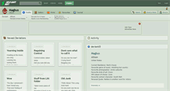 Desktop Screenshot of magbus.deviantart.com