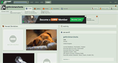 Desktop Screenshot of gothrckmanchesta.deviantart.com
