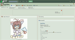 Desktop Screenshot of kimitoho.deviantart.com