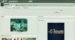 Desktop Screenshot of games45.deviantart.com