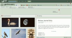 Desktop Screenshot of lughofthelongarm.deviantart.com