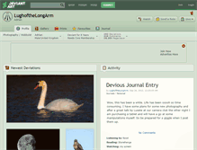 Tablet Screenshot of lughofthelongarm.deviantart.com
