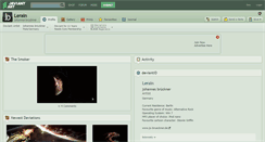 Desktop Screenshot of lerain.deviantart.com