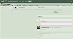 Desktop Screenshot of lars-dagger.deviantart.com