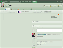 Tablet Screenshot of lars-dagger.deviantart.com