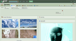Desktop Screenshot of deevamp.deviantart.com