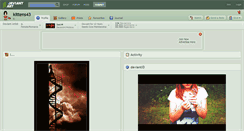 Desktop Screenshot of kittens43.deviantart.com