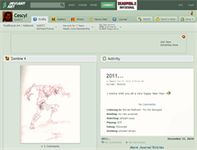 Tablet Screenshot of cescyl.deviantart.com