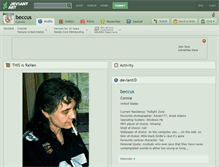 Tablet Screenshot of beccus.deviantart.com