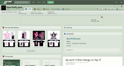 Desktop Screenshot of blue-firefly-jenn.deviantart.com