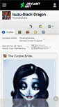 Mobile Screenshot of isuzu-black-dragon.deviantart.com
