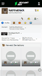 Mobile Screenshot of katrinablack.deviantart.com