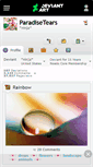 Mobile Screenshot of paradisetears.deviantart.com
