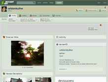 Tablet Screenshot of celsiorskyline.deviantart.com