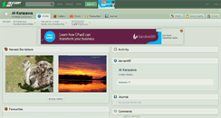 Desktop Screenshot of ai-karasawa.deviantart.com
